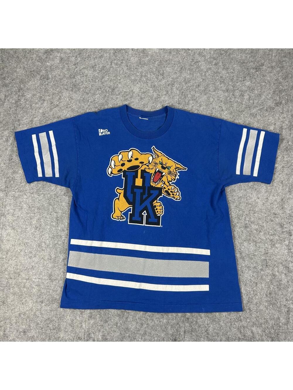 Vintage 90s Kentucky Wildcats Football Jersey Tee NCAA AOP T-Shirt XL